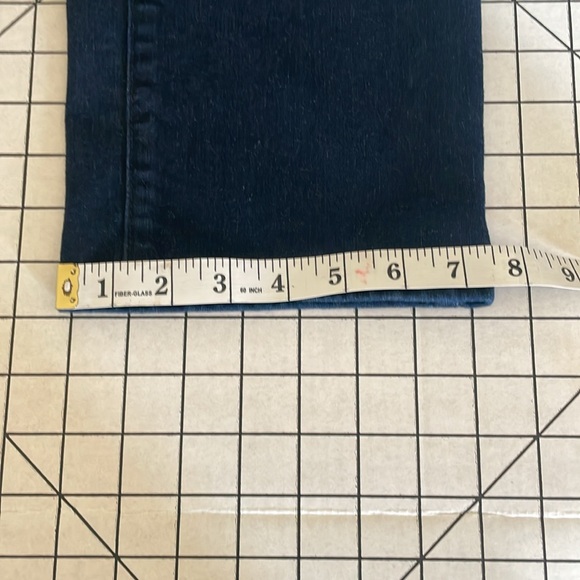 Nydj dark wash jeans, size 14, Sheri slim fit, no holes or distressing - Picture 8 of 9